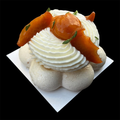 Pavlova Amande Abricot - (Sans gluten)